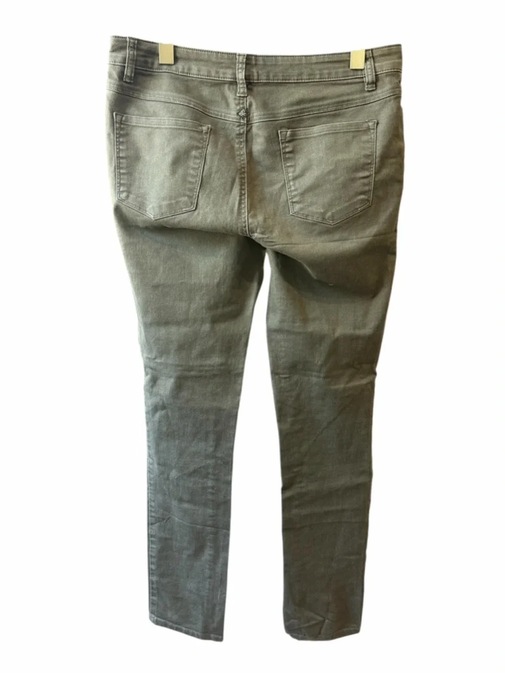 Prana Olive-Tone Stretch Skinny Jeans Size 10